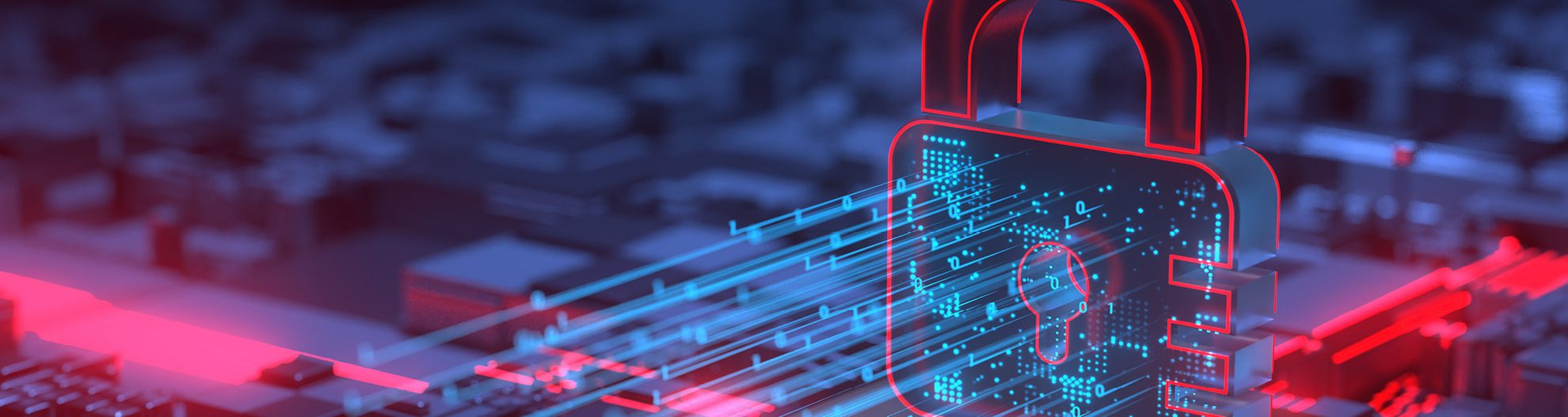 Cybersecurity lock image