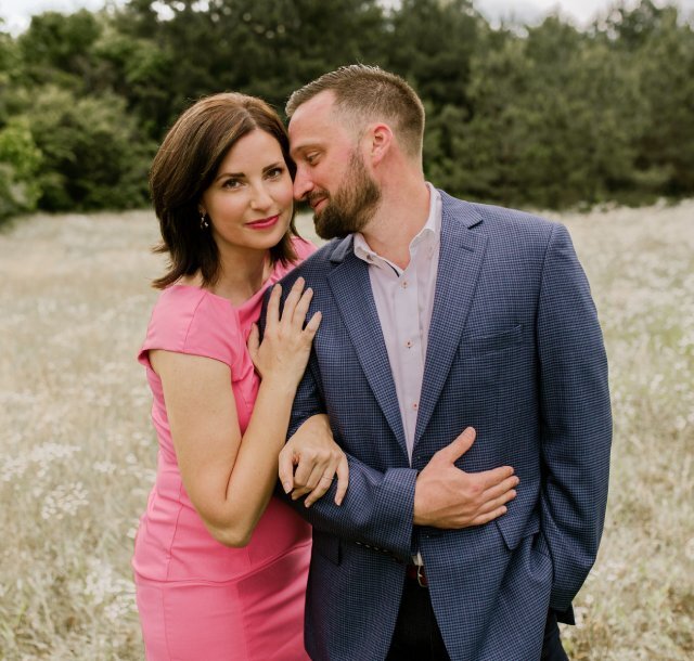 Jonathan and his wife, Jade.